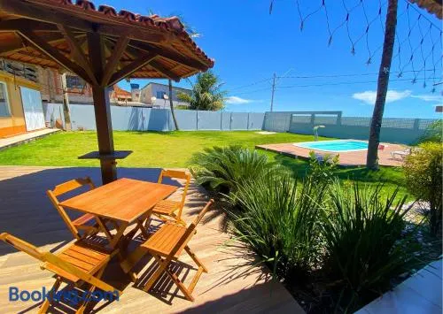 Casa FRENTE MAR Anchieta c/piscina e Área Goumert - Image 1