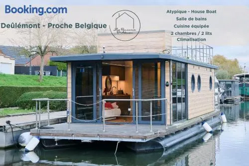 Boat'n Flandres - Houseboat rooftop proche Lille - Image 1