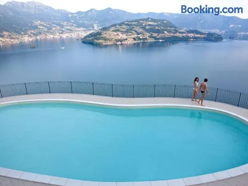 Cherubino - stunning lake view with swimming pool in Parzanica - Image 1