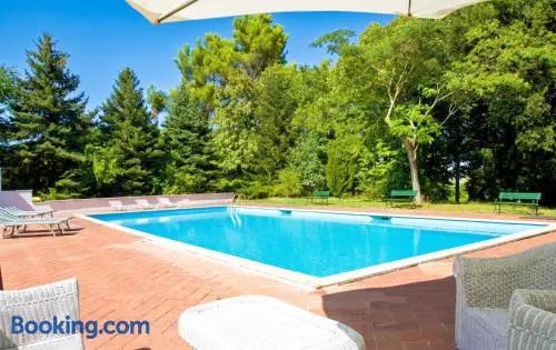 Comfortable Apartment in Fabriano, 35 m² with Shared Pool - Image 1