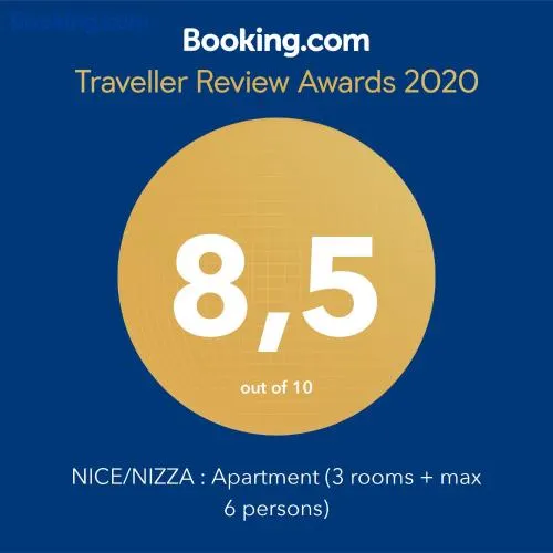 NICE/NIZZA : Apartment (3 rooms + max 6 persons) - Image 1