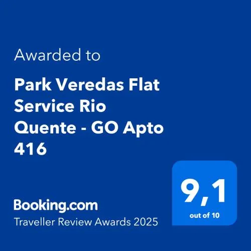 Park Veredas Flat Service Rio Quente - GO Apto 416 - Image 1