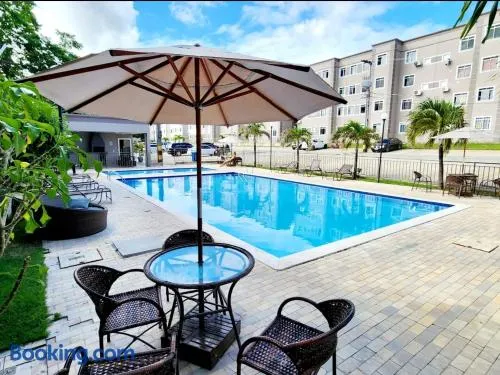 APT Superior CABO BRANCO - Ar condicionado nos 2 quartos - WiFi - Próx a praia de Cabo Branco, a UFPB e ao centro de convenções - Image 1