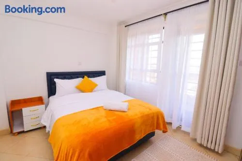 Modern 1BR Apartment in Membley & near Ruiru Bypass, Kenyatta University & AMREF, Fast WiFi & Parking-Ruiru Membley - Image 1