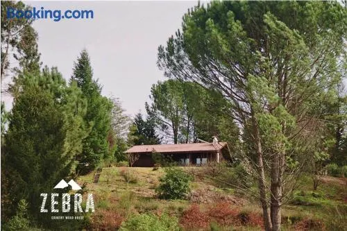 Zebra Country Wood House - Image 1