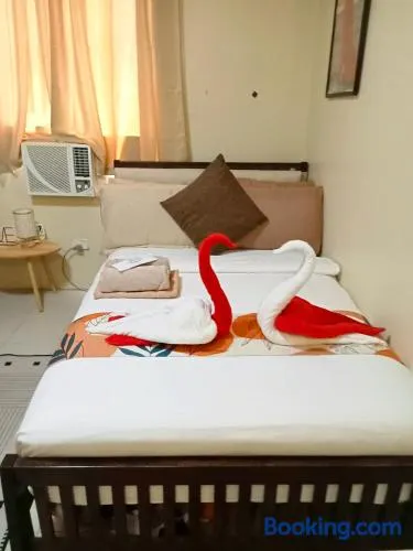 Affordable 8th Floor Studio Unit with Hot Shower, Wi-Fi and Netflix in Saekyung Marigondon Phase 2 - Image 1