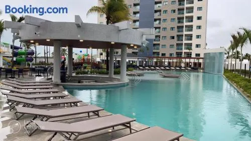EXCLUSIVE RESORT Apartamento 1510, 15º Andar Vista pro Mar - Image 1
