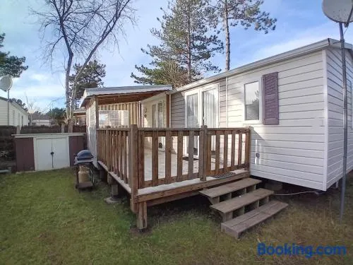 Mobile home in 4 **** campingplads, jacuzzi, sauna, hammam, børneklub - Image 1