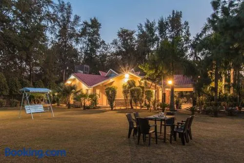 StayVista at Solitude in the Woods- Cozy 2BR Villa in Delhi with Lawn Bonfire - Image 1