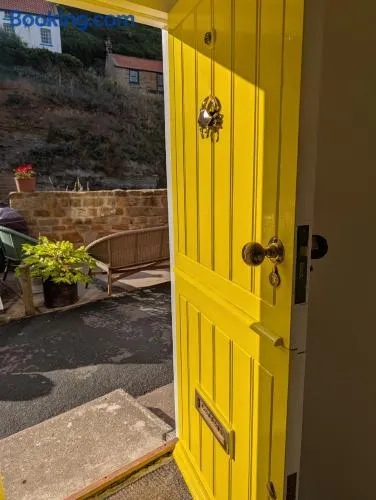 The Yellow Door Cottage, Beckside, Staithes - Image 1