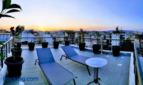 Elegant Bright Apartment with Acropolis view terrace - Image 1
