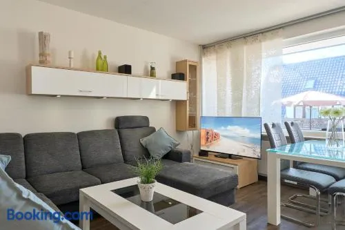 Perlen Lagune - 500 Meter zum Meer - inklusive Wäschepaket & Parkplatz - Balkon & Wi-Fi - Image 1