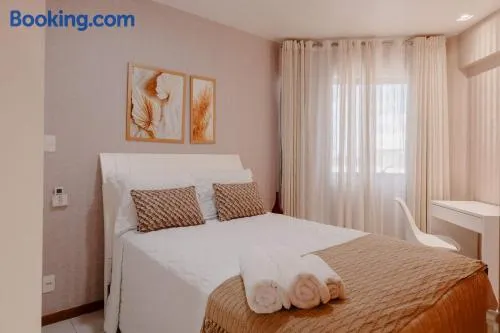 Apartamento com vista mar, lazer completo ao lado do Shopping Salvador - Image 1