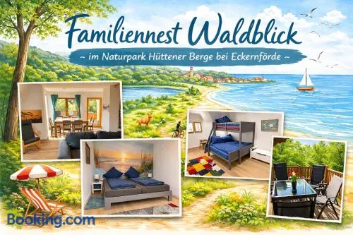 Familiennest Waldblick - im Naturpark Hütten bei Eckernförde - Image 1