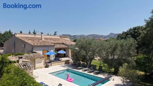 magnificent individual villa with heated swimming pool, in aureille, in the alpilles - 10 persons - Image 1