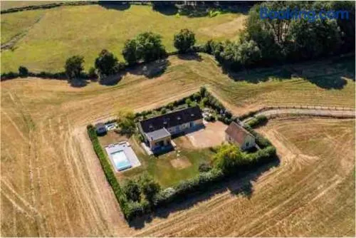 Magnifique longère du Perche avec vue panoramique et piscine pour 9 personnes - Image 1