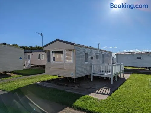 The Jones's Family Caravan with private decking - Presthaven - Image 1