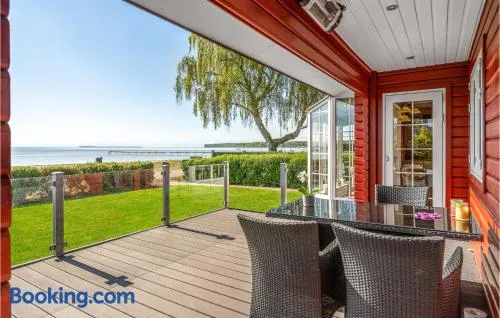 MODERN HOLIDAY HOME IN BJERT NEAR BEACH - Image 1