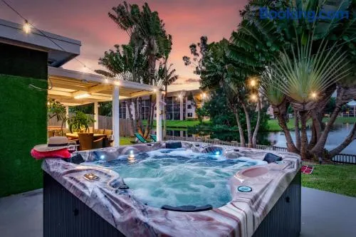 Waterfront Oasis Escape with 7 Seats Hot Tub! - Image 1