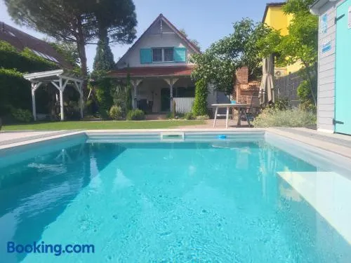 Zamardi private villa with own pool and huge garden, 150m to longest free beach at Balaton - Image 1