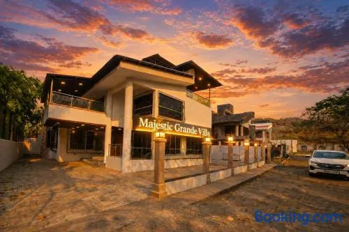 Azure Grand 4BHK Luxury Villa With AC, Garden , BBQ , AIR HOCKEY , CARROM , TENNIS TABLE , Near Lonavala - 10 minutes From Imagica & Wet n Joy - Image 1