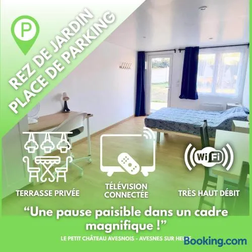 Le petit Château Avesnois - Studio en rez de jardin avec terrasse privée - Image 1