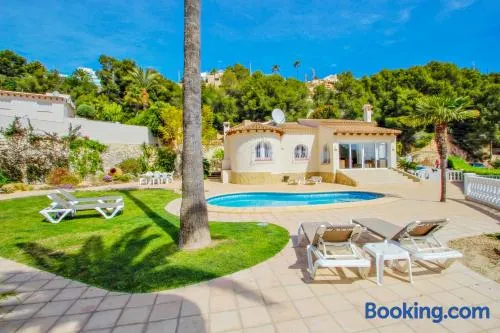 Alldo - hill side with private pool in Moraira - Image 1
