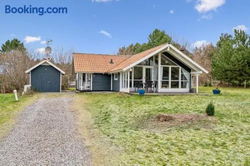 Family-Friendly And Well-Maintained Holiday Home With Sauna And Ev Charger Near Gjerrild Beach - Image 1
