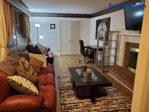 Central located large home on quiet wooded street - Image 1