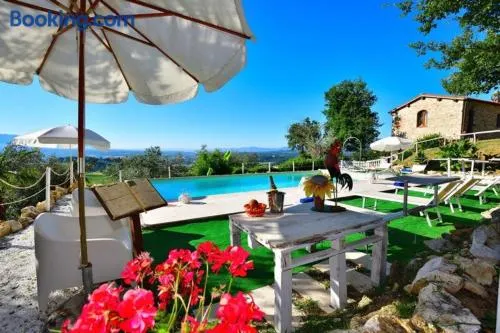 Villa mit Garten, Grill und privatem Pool | Naturblick - Image 1