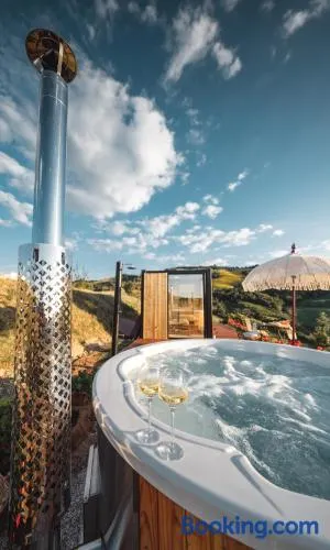 Respiro Glamping Private Retreat with Hot Tub - Image 1