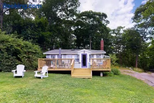 Dog-friendly Fisher Hill home with patio and wood stove - walk to the harbor - Image 1