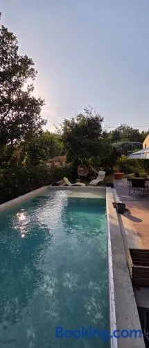 belle piscine, grande chambre avec douche 15 minutes de Perpignan et de l Espagne - Image 1