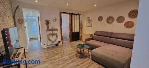 Townhouse with 50 m2 garden near Lille Please note one bedroom and a sofa bed - Image 1