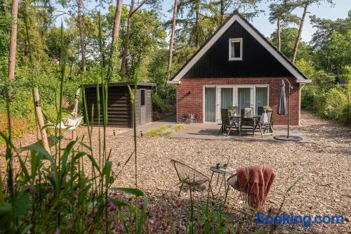 Modern en vrijstaand vakantiehuis in het bos - Image 1
