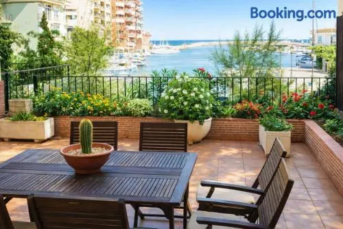 Apartamento 1 linea mar terraza Port Saplaya - Image 1