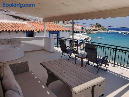 Beautiful rooftop with a hot tub - Image 1