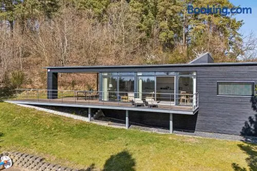 Holiday Home In Egsmark Surrounded By Beautiful Nature With Spacious Terraces Close To The Beach, Ebeltoft And Mols Bjerge National Park - Image 1