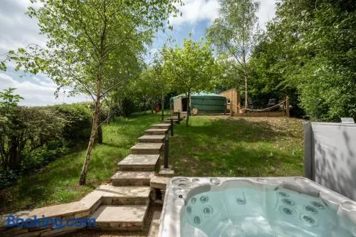 Yurt with Hot Tub near Hartington, Peak District - Image 1