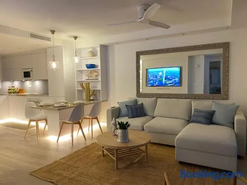 Modern new apartment, Perfect for golf and digital nomads , sea view and parking - Image 1