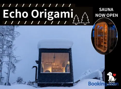 Echo Origami with Private Sauna - Image 1