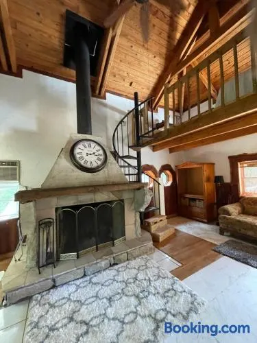 Unique Mountaintop Cabin on small farm with WiFi and outdoor pavilion - Image 1