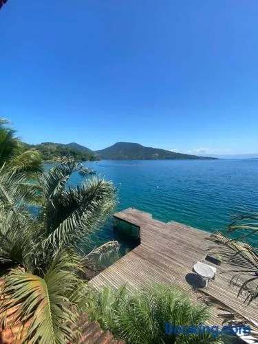 Casa de veraneio com deck em Passa Terra, Ilha Grande - Image 1