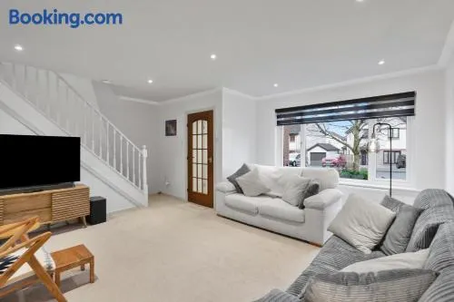 Stylish 3-Bed Home with Private Garden in Airdrie - Image 1