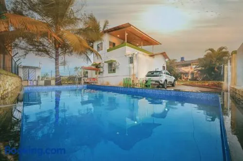 II EMPYREAN STAYS II MARSHAL VILLA II 3BHK II AC II PRIVATE SWIMMING POOL Il - Image 1