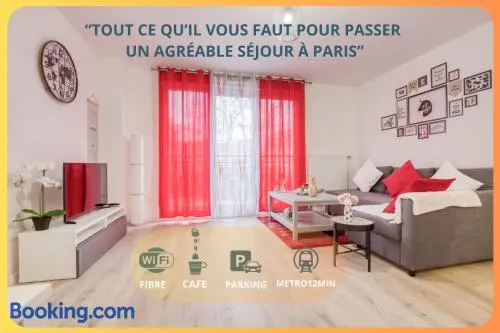 Luxueux Paris - Bagnolet - Les Lilas-Parking Gratuit - Image 1