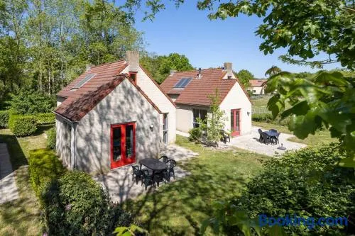 Vacation house with sunny garden near lake - Image 1