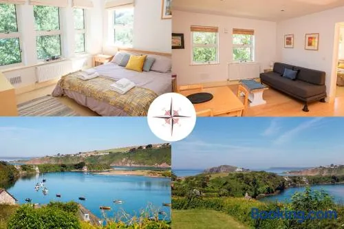 Butter Bay at White Horses, Bantham, South Devon with glorious estuary views - Image 1