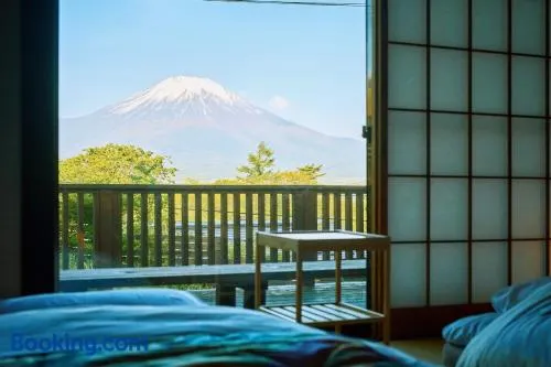 FUJINE Mt Fuji View Villa with BBQ Sauna and Fire Pit and Pet OK - Image 1