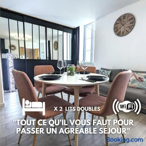 Bel Appartement Meximieux Centre Ville 2 chambres - Image 1